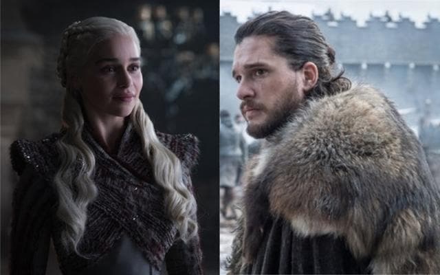 Jon Snow (Kit Harington) and Daenerys Targaryen Jon Snow (Kit Harington) and Daenerys Targaryen