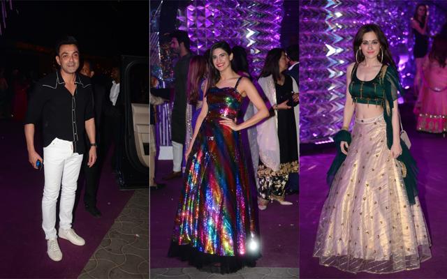 Bobby Deol, Aahana Kumra and Sanjeeda Shaikh. (Varinder Chawla) Bobby Deol, Aahana Kumra and Sanjeeda Shaikh. (Varinder Chawla)