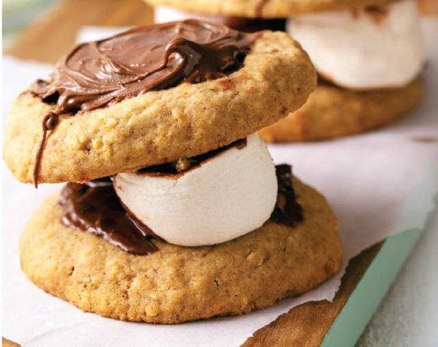 S’mores cookies