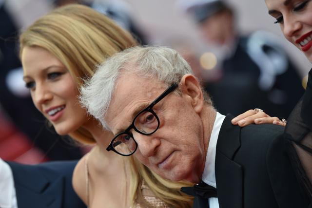 Blake Lively and director Woody Allen arrive for the screening of the film Cafe Society during the opening ceremony of the 69th Cannes Film Festival in Cannes. (AFP) Blake Lively and director Woody Allen arrive for the screening of the film Cafe Society during the opening ceremony of the 69th Cannes Film Festival in Cannes. (AFP)