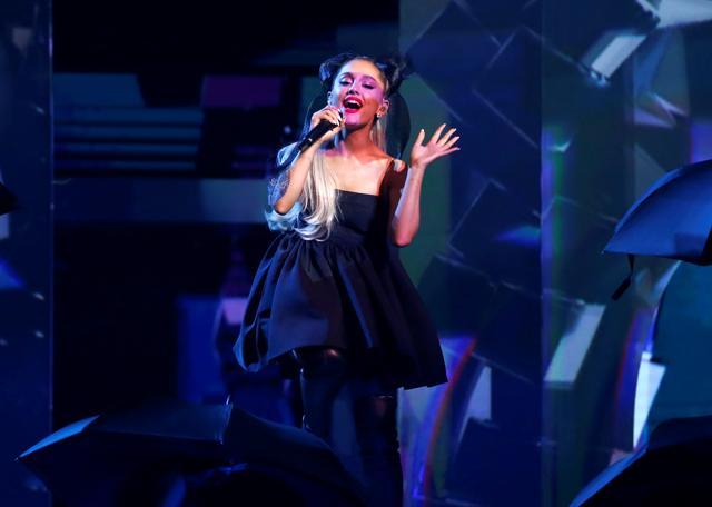 Grande wrote on Twitter that she “can pull together a performance over night and you know that, Ken.” (REUTERS) Grande wrote on Twitter that she “can pull together a performance over night and you know that, Ken.” (REUTERS)