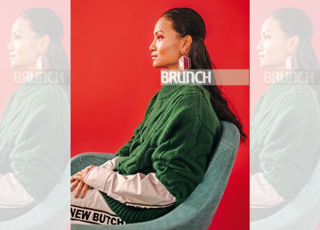 Shirt, Dhruv Kapoor; sweater, H&M, earrings, Varnika Arora (Farhan Hussain) Shirt, Dhruv Kapoor; sweater, H&M, earrings, Varnika Arora (Farhan Hussain)