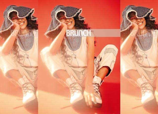 Top and pants, Tanya Maheshwari; hat, Dhruv Kapoor; boots, H&M (Farhan Hussain) Top and pants, Tanya Maheshwari; hat, Dhruv Kapoor; boots, H&M (Farhan Hussain)