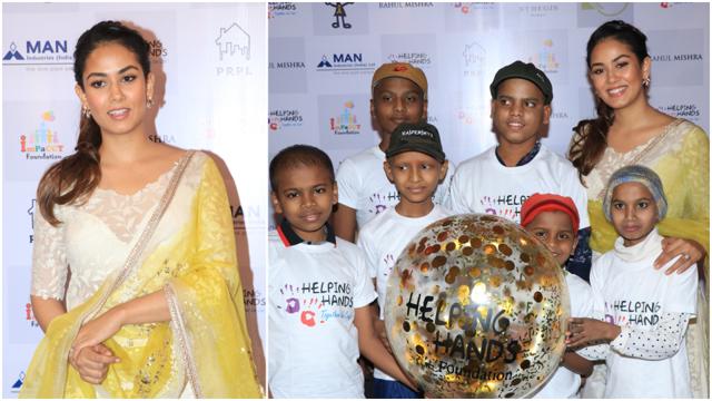 Mira Rajput at a charity event. (Varinder Chawla) Mira Rajput at a charity event. (Varinder Chawla)