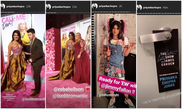 Priyanka Chopra shared these pictures on Instagram. Priyanka Chopra shared these pictures on Instagram.