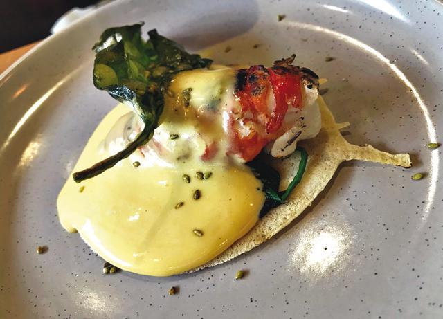 A lobster benedict (Vishal Siromani) A lobster benedict (Vishal Siromani)