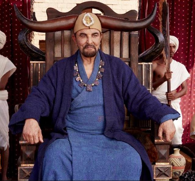 Kabir Bedi as chief Maham in Mohenjo Daro.