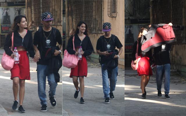 Disha Patani with a friend. (Varinder Chawla) Disha Patani with a friend. (Varinder Chawla)
