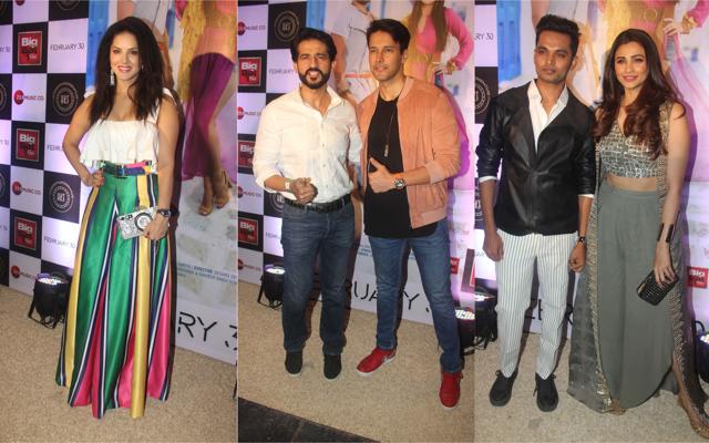 Sunny Leone at her song launch. (Varinder Chawla) Sunny Leone at her song launch. (Varinder Chawla)