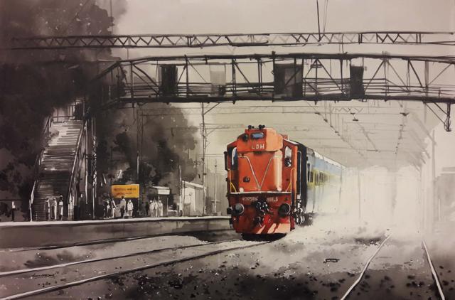 Artist Arpan Bhowmik’s artwork that will be exhibited at Easel Stories art gallery booth. Artist Arpan Bhowmik’s artwork that will be exhibited at Easel Stories art gallery booth.