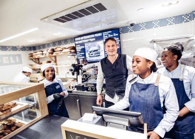 Chef Meyer in the middle of activity at The Great Northern Food Hall (Jonas Vandall) Chef Meyer in the middle of activity at The Great Northern Food Hall (Jonas Vandall)