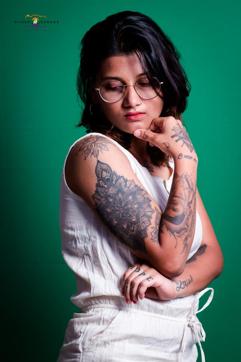 Indian girl tattoos on back  Tiger ink Tattoo phuket  Facebook