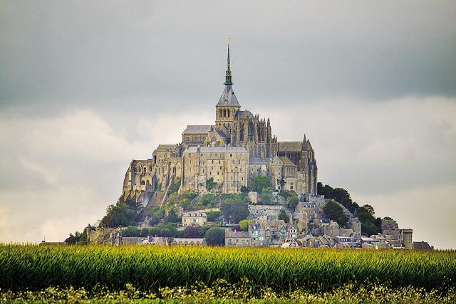 Mont-Saint-Michel is a tiny, fortified island at the mouth of a river that has housed an abbey and homes for many centuries (Surbhee Grover) Mont-Saint-Michel is a tiny, fortified island at the mouth of a river that has housed an abbey and homes for many centuries (Surbhee Grover)