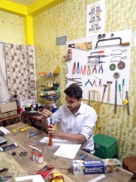 Karkhana, a maker space in Bhubaneswar, offers space for students to experiment, innovate or work on projects. Karkhana, a maker space in Bhubaneswar, offers space for students to experiment, innovate or work on projects.