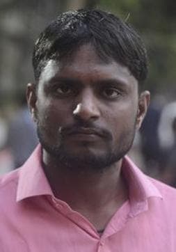 Dashrat Biramane (Ravindra Joshi/HT PHOTO)
