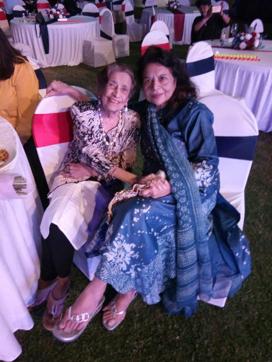 Shashi Bansal and Mrs Davar Shashi Bansal and Mrs Davar
