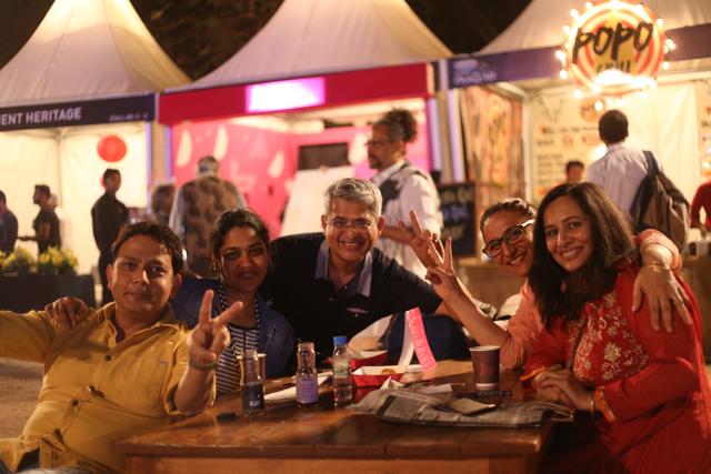 The fest was a perfect outing for family and friends who indulged in art, food and music - all at the same place.