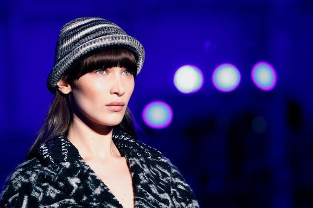 Bella Hadid presents a creation by Missoni during the Milan Fashion Week in Milan, Italy February 23, 2019. REUTERS/Alessandro Garofalo (REUTERS) Bella Hadid presents a creation by Missoni during the Milan Fashion Week in Milan, Italy February 23, 2019. REUTERS/Alessandro Garofalo (REUTERS)