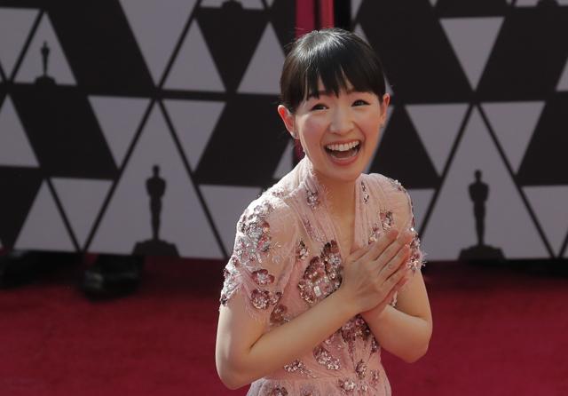Marie Kondo at the Oscars. (REUTERS) Marie Kondo at the Oscars. (REUTERS)