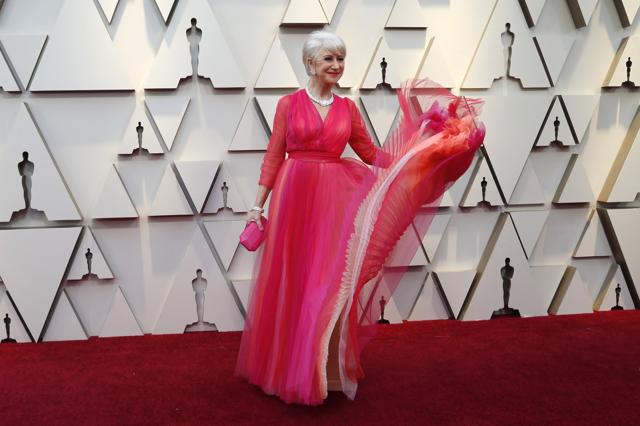 Helen Mirren at the red carpet. (REUTERS) Helen Mirren at the red carpet. (REUTERS)