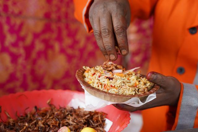 Denizens were spoilt for choice at this food fest. (Gokul VS/HT)