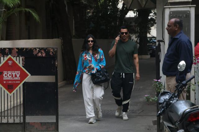 Arjun Rampal with his girlfriend Gabriella Demetriades. (Varinder Chawla) Arjun Rampal with his girlfriend Gabriella Demetriades. (Varinder Chawla)