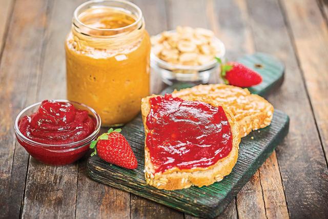 We know the flavour of strawberry to be the taste we get when we spread jam on toast (Shutterstock)