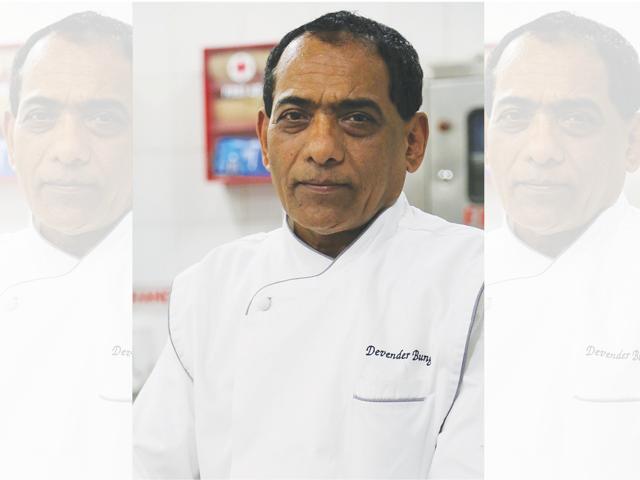 Devender Bungla, pastry chef at The China Kitchen