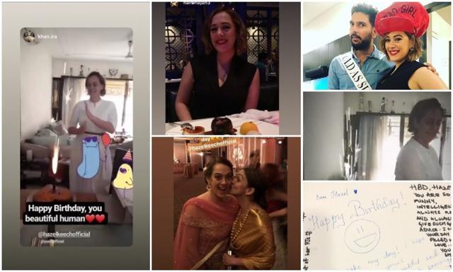 Hazel Keech shared pictures from her birthday celebrations. Hazel Keech shared pictures from her birthday celebrations.
