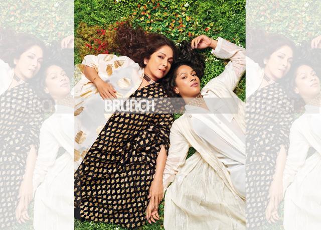 Masaba says that although now beauty has become more inclusive, it was really hard while growing up and she was bodyshamed for her unconventional looks; (On Masaba) Shirt, Deme by Gabriella; neckpiece, Amrapali Jewels; cuff, Amrapali Jewels; (On Neena): Outfit, Masaba (Prabhat Shetty) Masaba says that although now beauty has become more inclusive, it was really hard while growing up and she was bodyshamed for her unconventional looks; (On Masaba) Shirt, Deme by Gabriella; neckpiece, Amrapali Jewels; cuff, Amrapali Jewels; (On Neena): Outfit, Masaba (Prabhat Shetty)