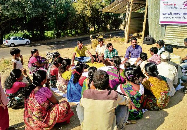 The manch works on issues of rural and tribal development and are also working with marginalised tribal community like the Katkaris in Mulshi and Maval blocks of Pune district. (HT/PHOTO) The manch works on issues of rural and tribal development and are also working with marginalised tribal community like the Katkaris in Mulshi and Maval blocks of Pune district. (HT/PHOTO)