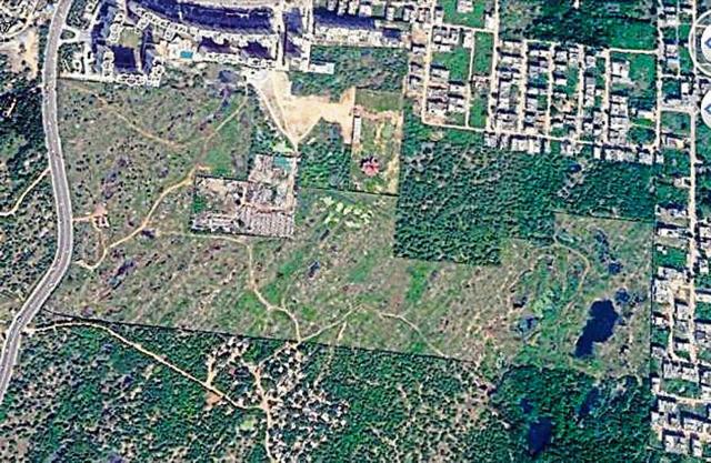 A 2017 image of the same area the petitioner gave HT A 2017 image of the same area the petitioner gave HT