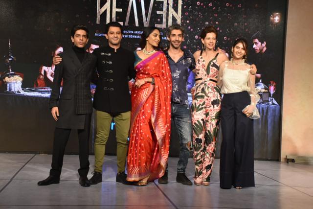 The cast of Made in Heaven at the show’s launch. (Varinder Chawla) The cast of Made in Heaven at the show’s launch. (Varinder Chawla)