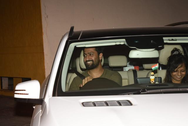 Vicky Kaushal at the screening of Badla. (Varinder Chawla) Vicky Kaushal at the screening of Badla. (Varinder Chawla)