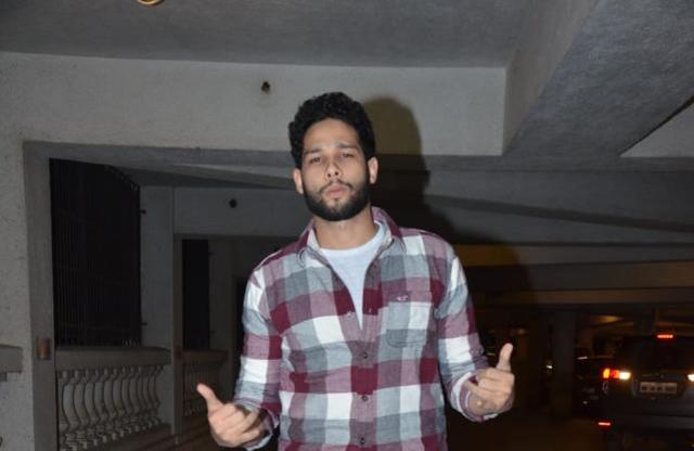 Siddhant Chaturvedi at Riteish Sidhwani’s home. (Varinder Chawla) Siddhant Chaturvedi at Riteish Sidhwani’s home. (Varinder Chawla)