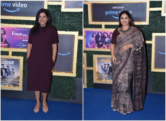 Zoya Akhtar and Vidya Balan at a panel discussion. (Varinder Chawla)