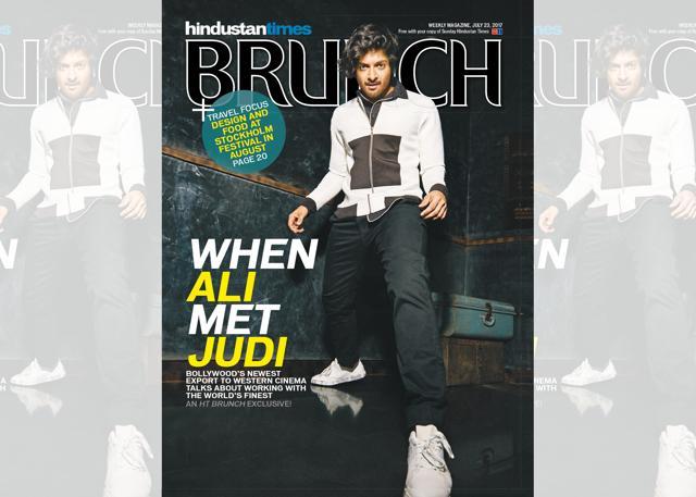 Ali Fazal was on the cover of HT Brunch (July 22, 2017). He shared his experience of working with Dame Judi Dench Ali Fazal was on the cover of HT Brunch (July 22, 2017). He shared his experience of working with Dame Judi Dench