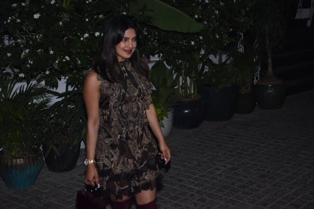 Priyanka Chopra arrives at Soho House. Priyanka Chopra arrives at Soho House.