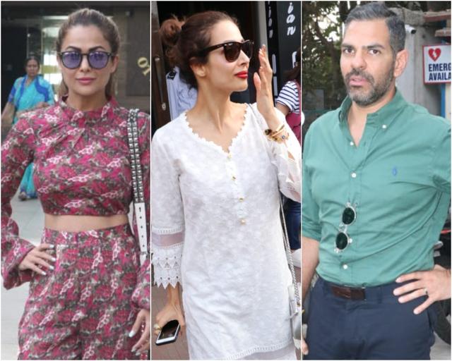 Amrita Arora, Malaika Arora and Sanjay Kapur. (Varinder Chawla) Amrita Arora, Malaika Arora and Sanjay Kapur. (Varinder Chawla)