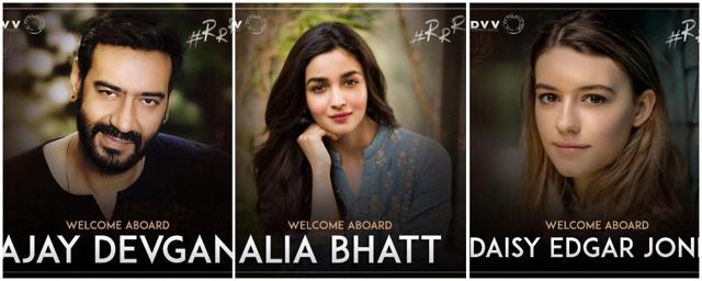 Ajay Devgn and Alia Bhatt will make their Telugu debut with SS Rajamouli’s new film. Ajay Devgn and Alia Bhatt will make their Telugu debut with SS Rajamouli’s new film.