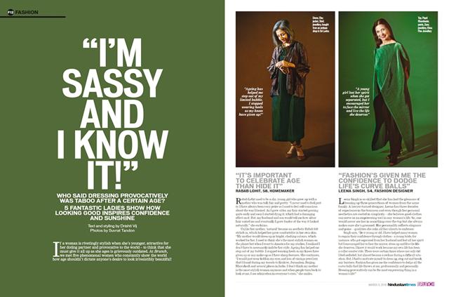 A recent fashion feature in HT Brunch questioned why style needed to be “age-appropriate” at all