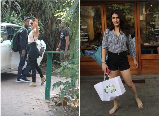 Kiara Advani and Fatima Sana Shaikh. (Varinder Chawla)