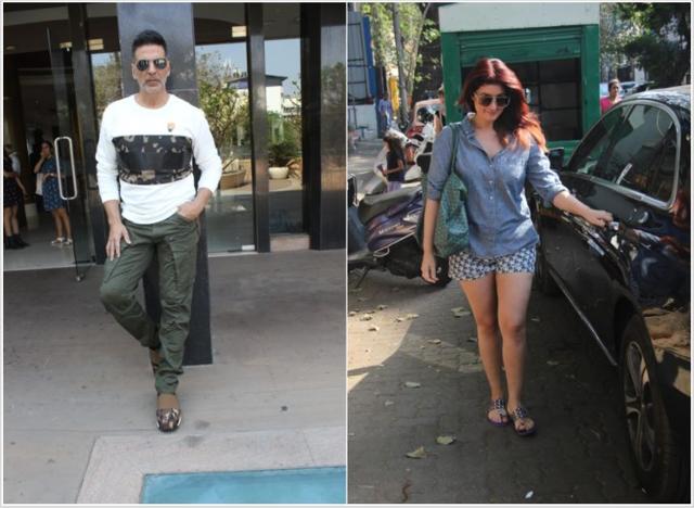 Akshay Kumar and Twinkle Khanna. (Varinder Chawla)