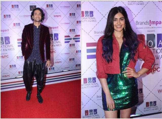 Vikas Gupta and Adah Sharma at an event. (Varinder Chawla)