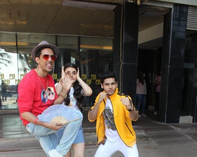 Cast of Mard Ko Dard Nahi Hota promoting their film. (Varinder Chawla) Cast of Mard Ko Dard Nahi Hota promoting their film. (Varinder Chawla)