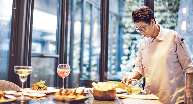 Chef Julia Carmen Desa has upped her game at Tres in Delhi’s Lodhi Colony Market Chef Julia Carmen Desa has upped her game at Tres in Delhi’s Lodhi Colony Market