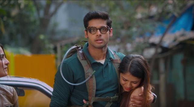 Abhimanyu Dassani is forever wide-eyed and, by not reacting to popped bones or bleeding palms, makes us wince on his behalf.