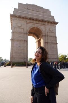 Kirti Kulhari says she has been on a bike tour of Delhi with her husband, Saahil Sehgal. (Sarang Gupta/HT Photo)