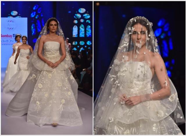 Mandana Karimi at the Times Fashion Week.