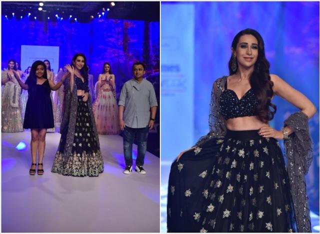 Karisma Kapoor at the Times Fashion Week.